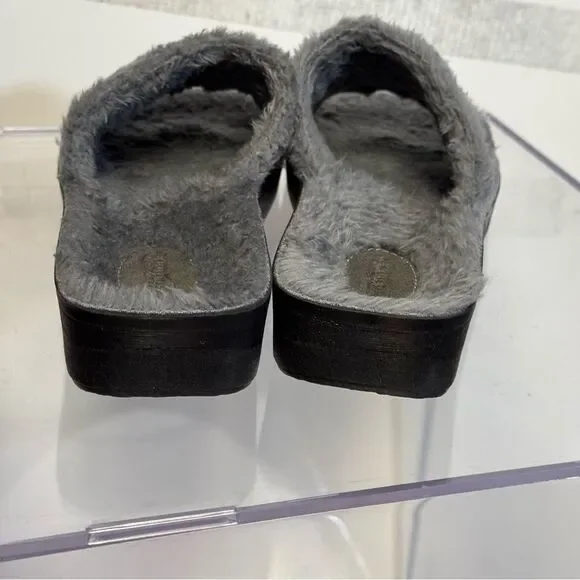 Teezwerber women gray sandals size 37 good condition - Picture 3 of 6